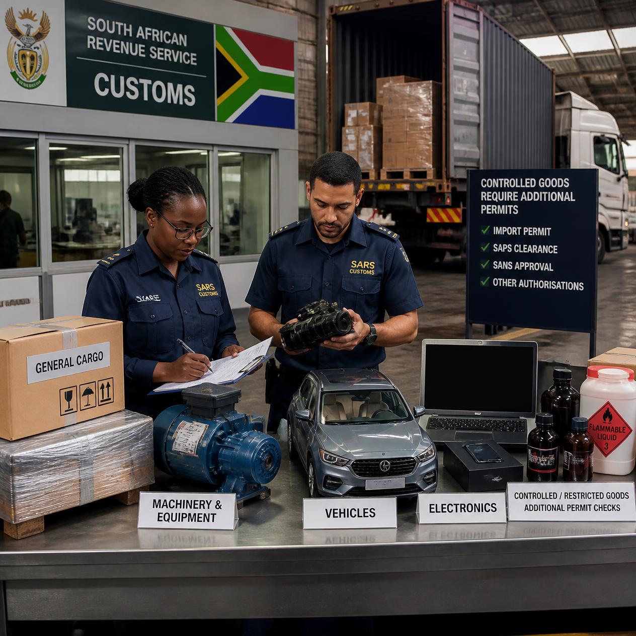 Customs clearance for general cargo,machinery and electronics